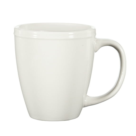 Mainstays 16oz Darby Vanilla Dream White Stoneware Mug