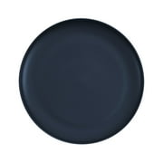 Mainstays 10.5" Round Plastic Plate, Dark Blue