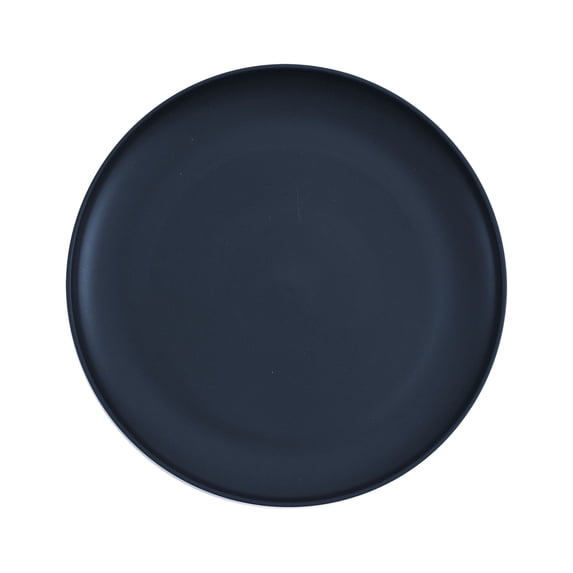 Mainstays 10.5" Round Plastic Plate, Dark Blue