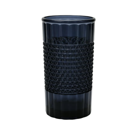Mainstays 20 oz Tall Acrylic Diamond Texture Tumbler, Blue