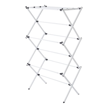 Mainstays Expandable Steel Laundry Drying Rack, 7-Level, Oversized