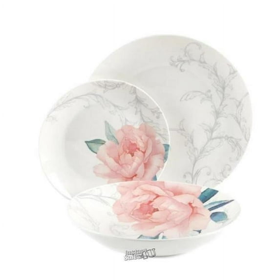 CoolCookware Ceramic 12-piece MS Dinnerware Set