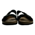 thumbnail image 1 of Mountain Sole Women's Double Buckle Easy Slide On Sandal (Black, 6), 1 of 7