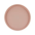 thumbnail image 1 of Mainstays Recycled Plastic Ribbed Dinner Plate, Blush Pink, 10 in, 1 of 5