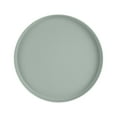 thumbnail image 1 of Mainstays Recycled Plastic Ribbed Dinner Plate, Soft Sea Green, 10 in, 1 of 5