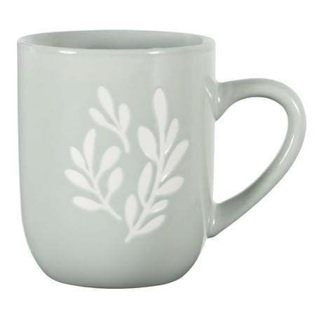 Mainstays 12oz Emelie Green Stoneware Mug