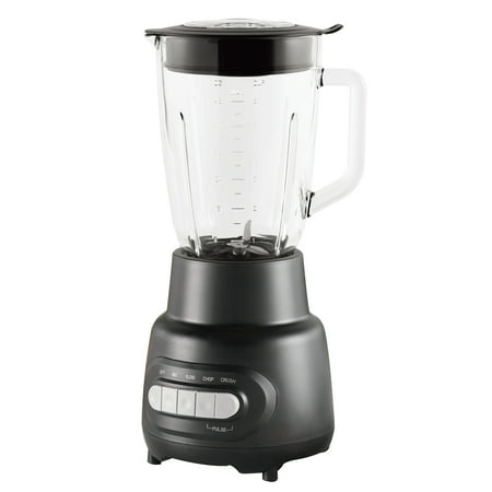 Mainstays 5-Speed Glass Blender with 48 Oz Jar and Ice-Crushing Motor HAS CHIP (TESTED)