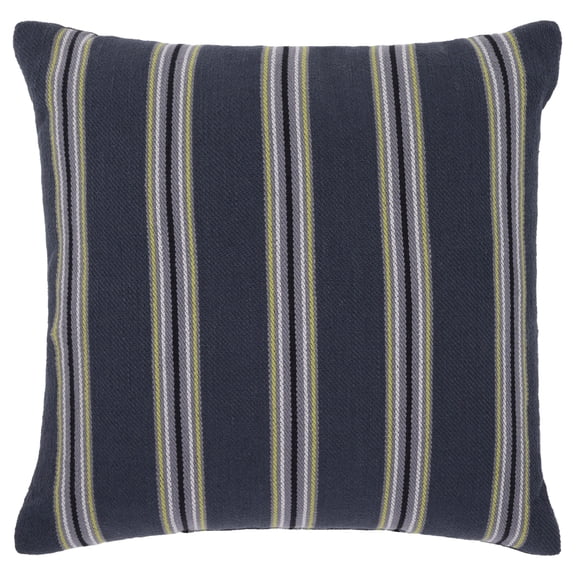 Mainstays 18" x 18" Grey Stripe Decorative Pillow