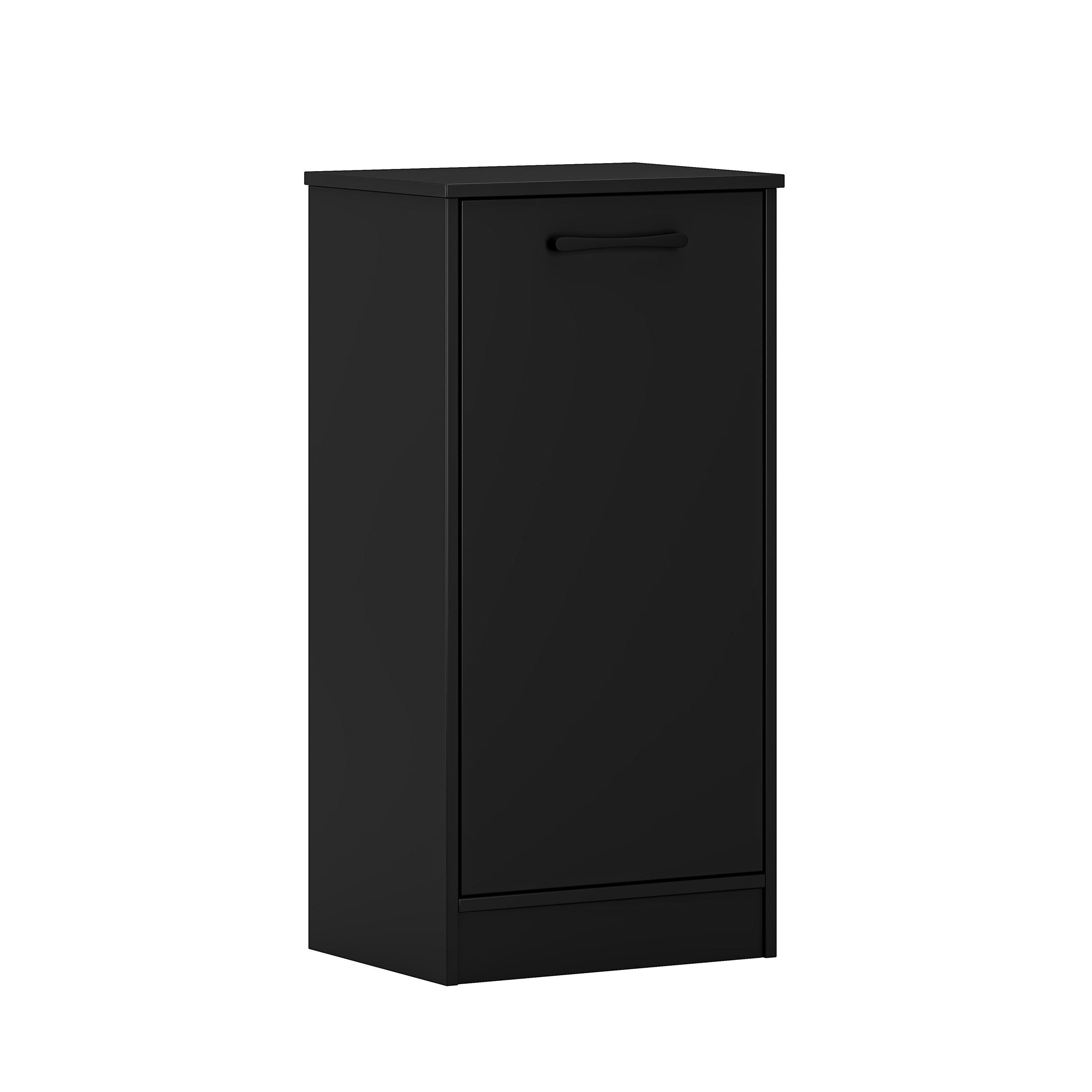 Mainstays Ardent Tilt-Out Laundry Hamper Cabinet, Black