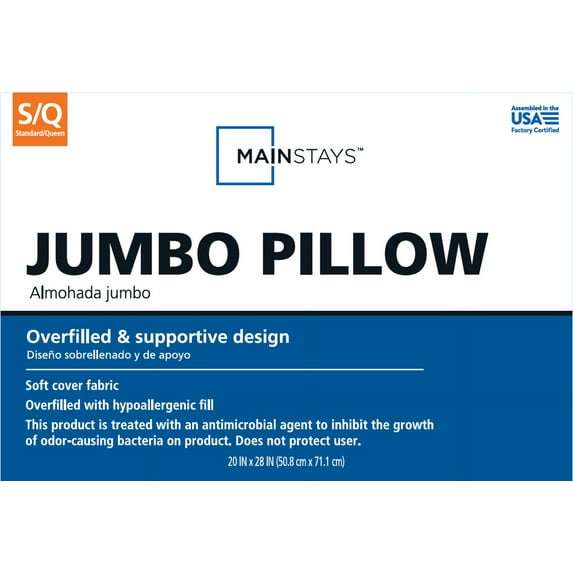 MS Jumbo Pillow SQ