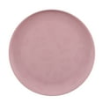 thumbnail image 1 of Mainstays - Pink Round Plastic Plate, Flower Etched, 10.5 inch, 1 of 6