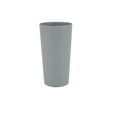 thumbnail image 1 of Mainstays - Gray Round Plastic Tumbler, 26-Ounce, 1 of 4