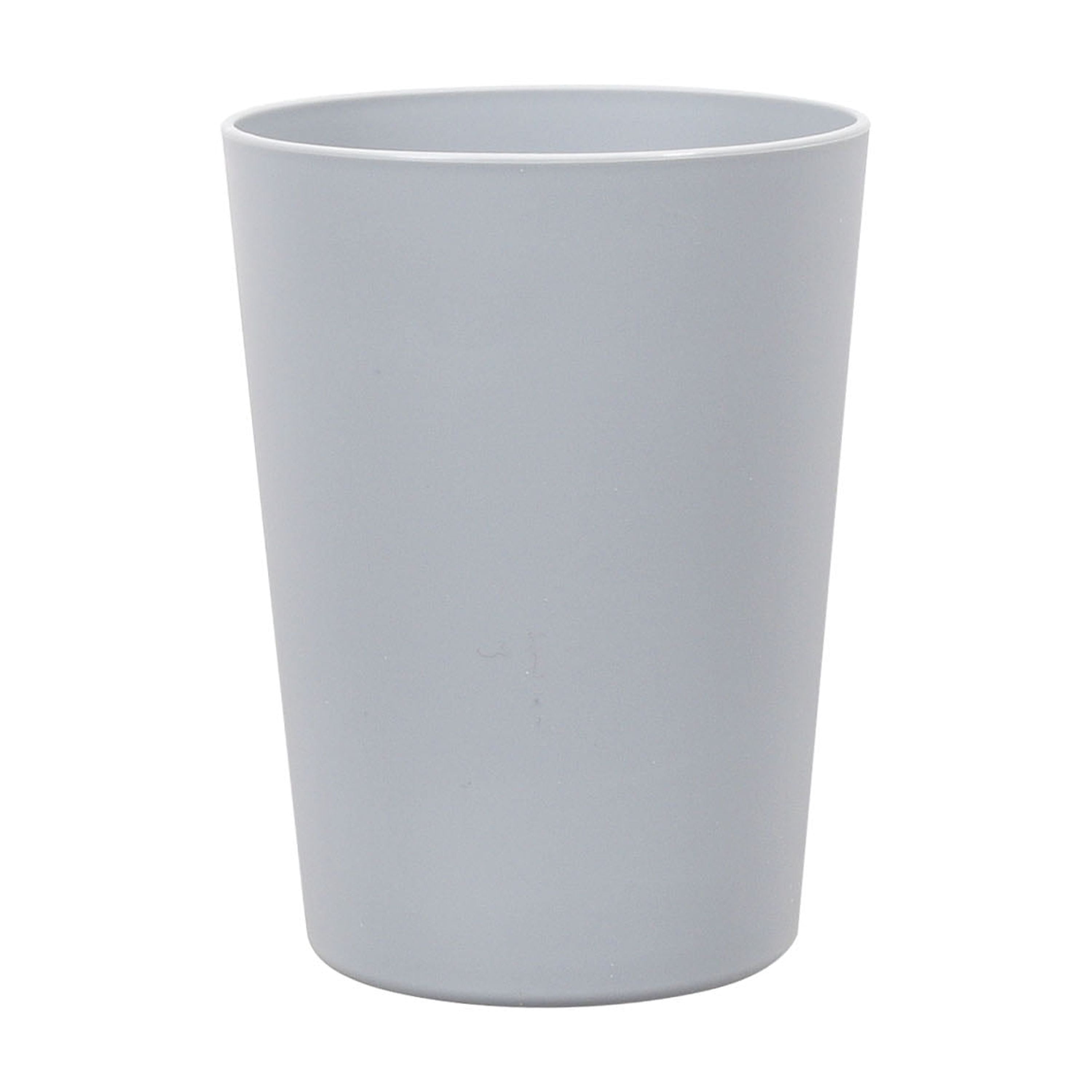 Mainstays - Light Gray Round Plastic Tumbler, 18-Ounce
