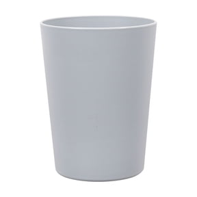Mainstays Light Gray Round Polypropylene Plastic Tumbler, 18 oz
