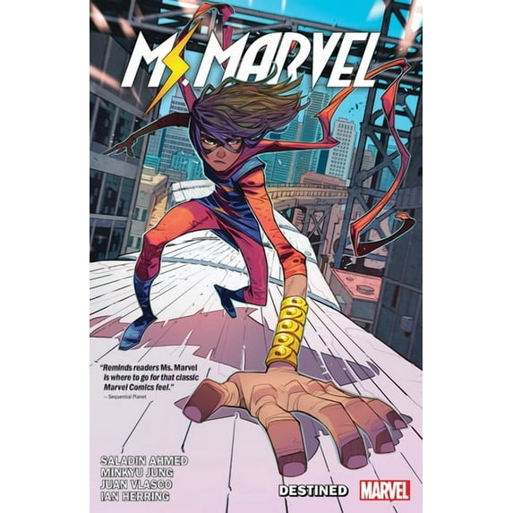 Magnificent Ms. Marvel Ms. Marvel by Saladin Ahmed Vol. 1: Destined, (Paperback)