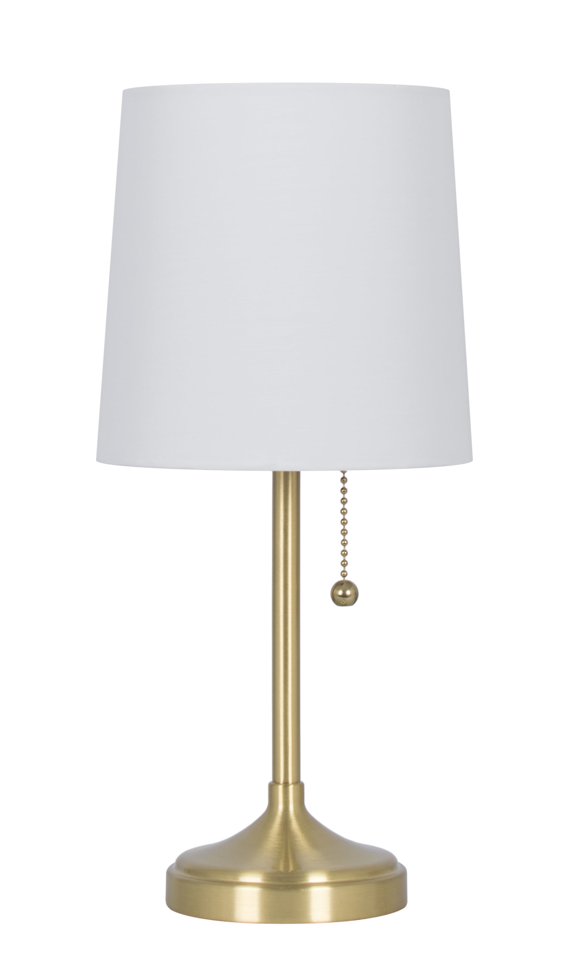 Mainstays Mini Gold Stick Table Lamp, 13.5" H