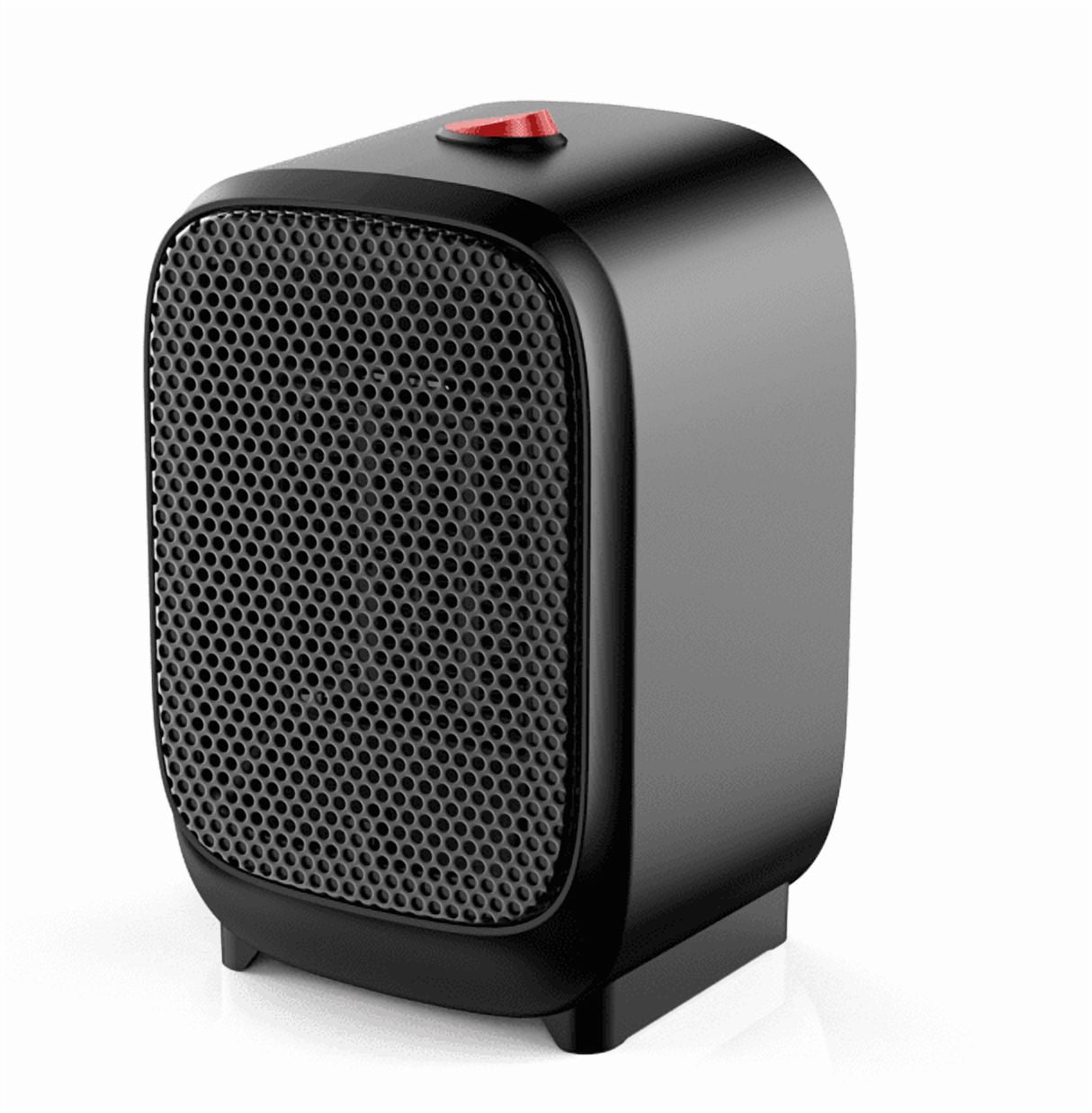 Mainstays Personal Ceramic Space Heater, 400 W, Indoor, Black