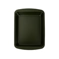 thumbnail image 1 of Mainstays Size 10" x 7" Carbon Steel Non Stick Mini Roaster Pan, Green, 1 of 9