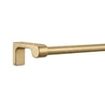 thumbnail image 1 of Mainstays 1/2" Brass Minimal Single Curtain Rod, 48"-84", 1 of 6