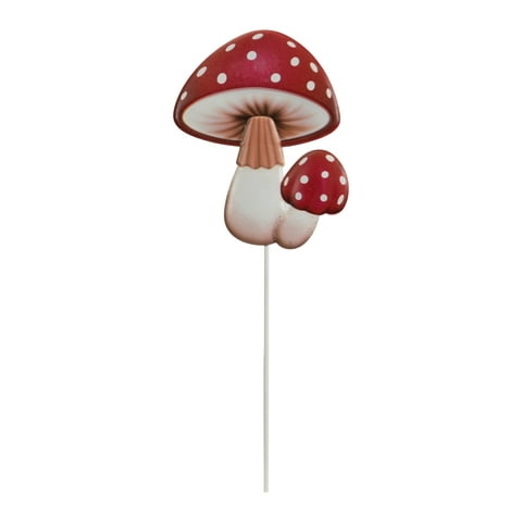 Mainstays Weather-Resistant Metal Mushroom Garden Stake