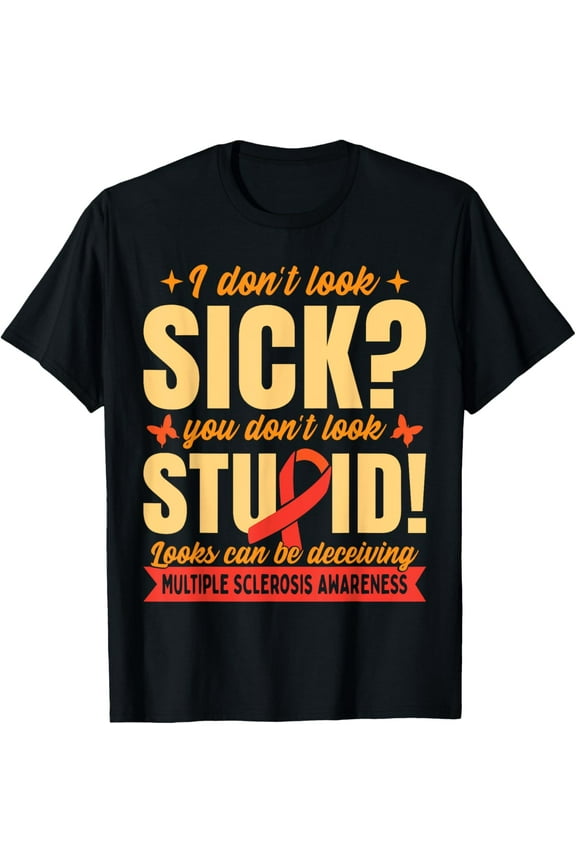 MS Multiple Sclerosis Awareness T-Shirt