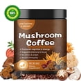 thumbnail image 1 of MS Mushroom Coffee Powder,10 Mushrooms Mixed for Brain Focus,Energy,Digestion & Immune Support,8 oz, 1 of 8