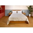 thumbnail image 1 of Mainstays Full/Queen Comforter, All-Season Reversible Microfiber, Beige / Ivory, 1 of 8