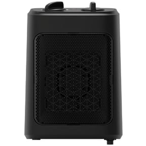 Mainstays 1500W Ceramic Fan-Force Electric Space Heater, Black