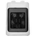 thumbnail image 1 of Mainstays 1500W Ceramic Fan-Force Electric Space Heater, White, 1 of 9