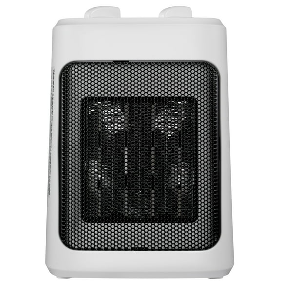 Mainstays 1500W Ceramic Fan-Force Electric Space Heater, White