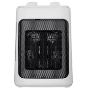 Mainstays 1500W Ceramic Fan-Force Electric Space Heater, White