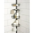 thumbnail image 1 of Mainstays 4 Tier Steel Tension Pole Shower Caddy with 3 Baskets & Soap Tray Shelf, Oil-Rubbed Bronze, 1 of 4