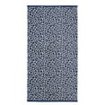 thumbnail image 1 of Mainstays Oversized Cotton Blend Blend Beach Towel, 36 x 72 in, Leopard Blue, 1 of 5