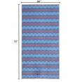 thumbnail image 1 of Mainstays Cotton Blend Beach Towel, 36 in x 72 in, Blue Wave, 1 of 5