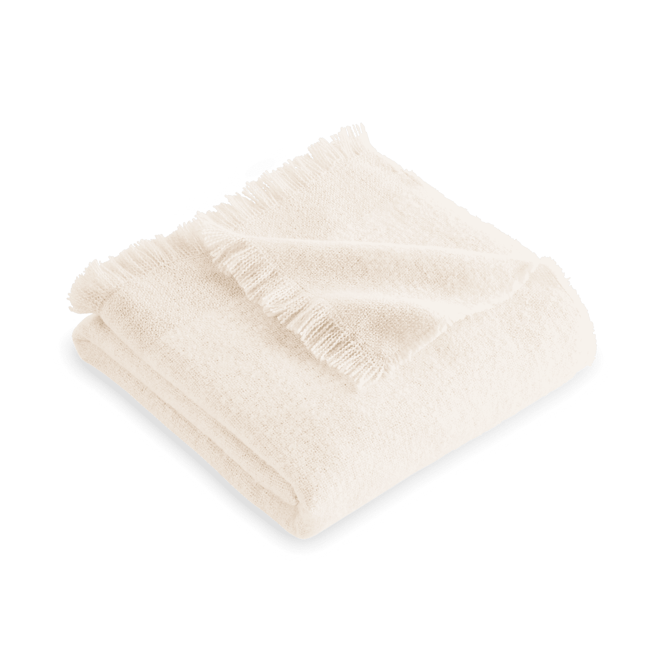Mainstays Melange Oversized Couch Throw Blanket, Almond Biscuit, 50 x 72 in
