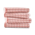 thumbnail image 1 of Mainstays Performance Super Soft Quick Dry Bath Towel Set, 4-Piece, Checkered Terra Cotta, 1 of 7