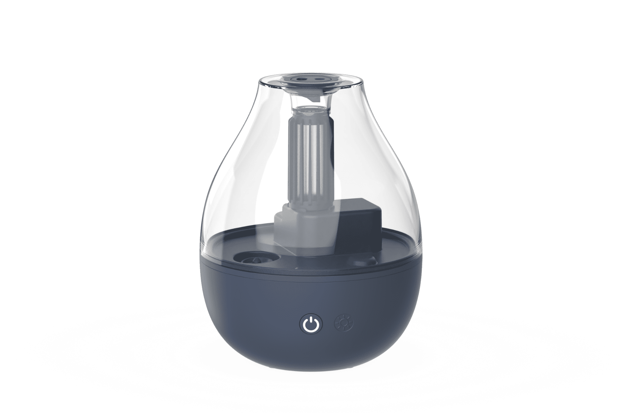 Mainstays Ultrasonic Cool Mist Humidifier with Aroma, 230013-12, Blue, coverage area:219 sq ft.