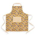 thumbnail image 1 of Mainstays Chef Kitchen Apron, 28" x 32" Cotton Apron with Pocket, Yellow Sunflower, 1 of 7