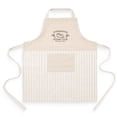 thumbnail image 1 of Mainstays Chef Kitchen Apron, 28" x 32" Cotton Apron with Pocket for Cooking, Baking, Gardening, Beige Sourdough Bread Club, 1 of 6