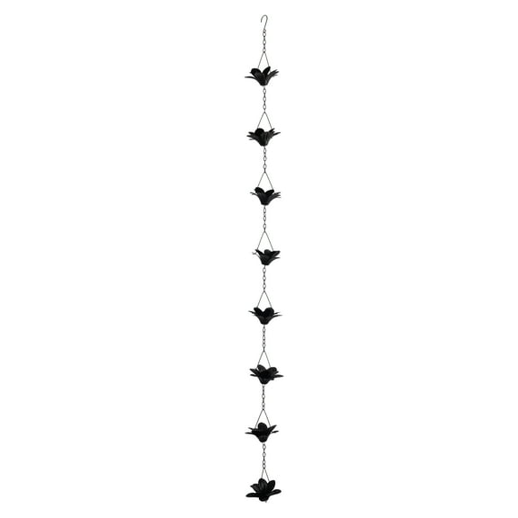 Mainstays Decorative Rain Chain Outdoor Garden Accessory with Weather-Resistant Finish