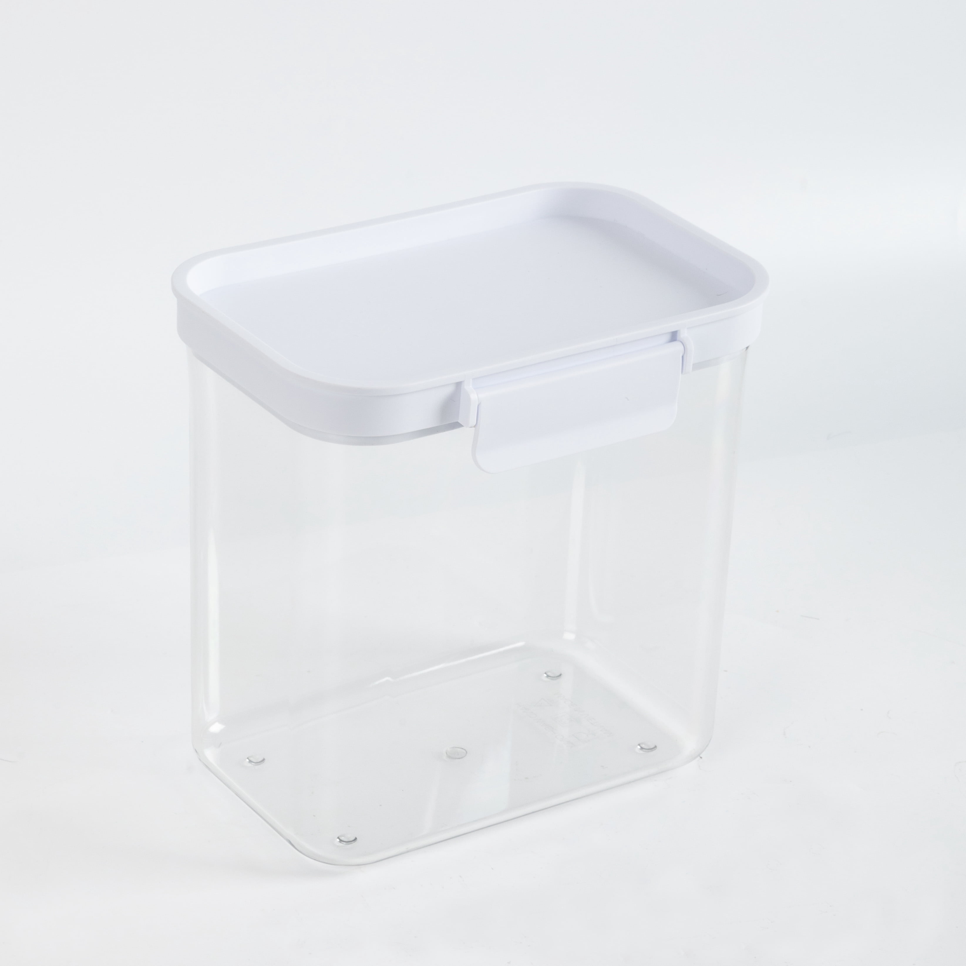 Mainstays Medium Rectangular Pantry Storage Canister, Kitchen Food Storage Container for Pantry and Cabinet Organization
