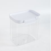 Mainstays Medium Rectangular Pantry Storage Canister, Kitchen Food Storage Container for Pantry and Cabinet Organization