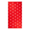 thumbnail image 1 of Mainstays Beach Towel, 36 x 72 in, Red Star, 1 of 7