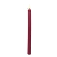 thumbnail image 1 of Mainstays Paraffin Wax 10" Ribbed Taper Candle, Unscented, Red, 1 of 6