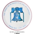thumbnail image 1 of Sheila Bridges Philadelphia Collection Liberty Bell Melamine 14.25" Serving Platter, 1 of 8