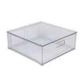 thumbnail image 1 of Mainstays Large Clear Plastic Pull-Out Closet Organizer Drawer, 14 in x 13.78 in x 5.5 in, 1 of 8