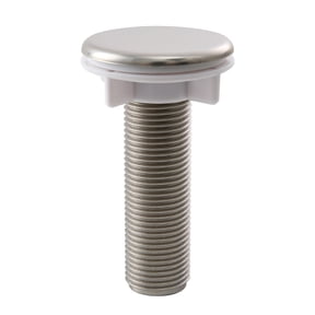Mainstay Brushed Nickel Easy Installation Sink Hole Cover