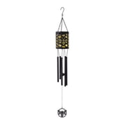 Mainstays Solar Bee Outdoor Wind Chime with Color-Changing LED Lights, Weather-Resistant