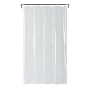 Mainstays Medium Weight PEVA Shower Liner, 54 x 78 for Bathroom Stall, Clear