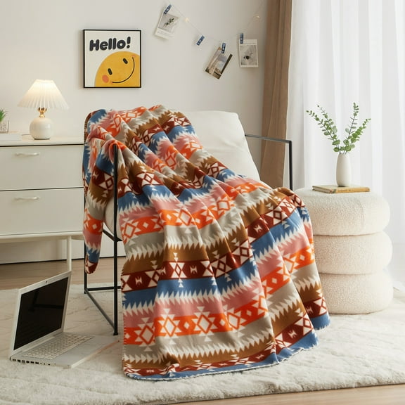 Mainstays Stripe Fleece Throw